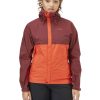 Clothing Rab Waterproof Jackets | Rab Womens Downpour Eco Jacket - Deep Heather-Red Grapefruit Purple