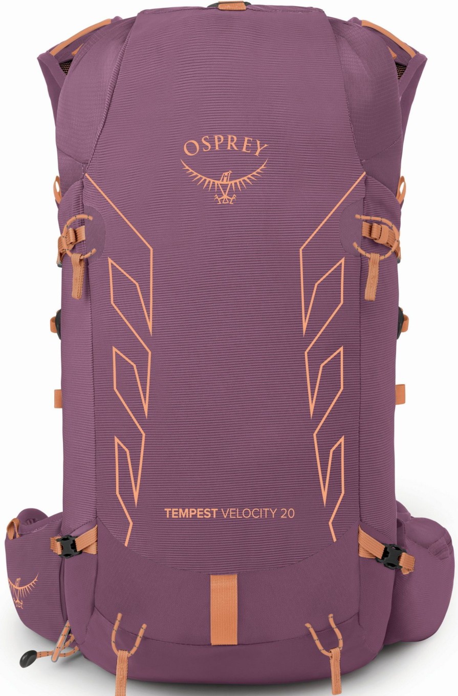 Rucksacks Osprey Fast & Light Rucksacks And Vests | Osprey Womens Tempest Velocity 20 Rucksack - Pashmina-Melon Pink