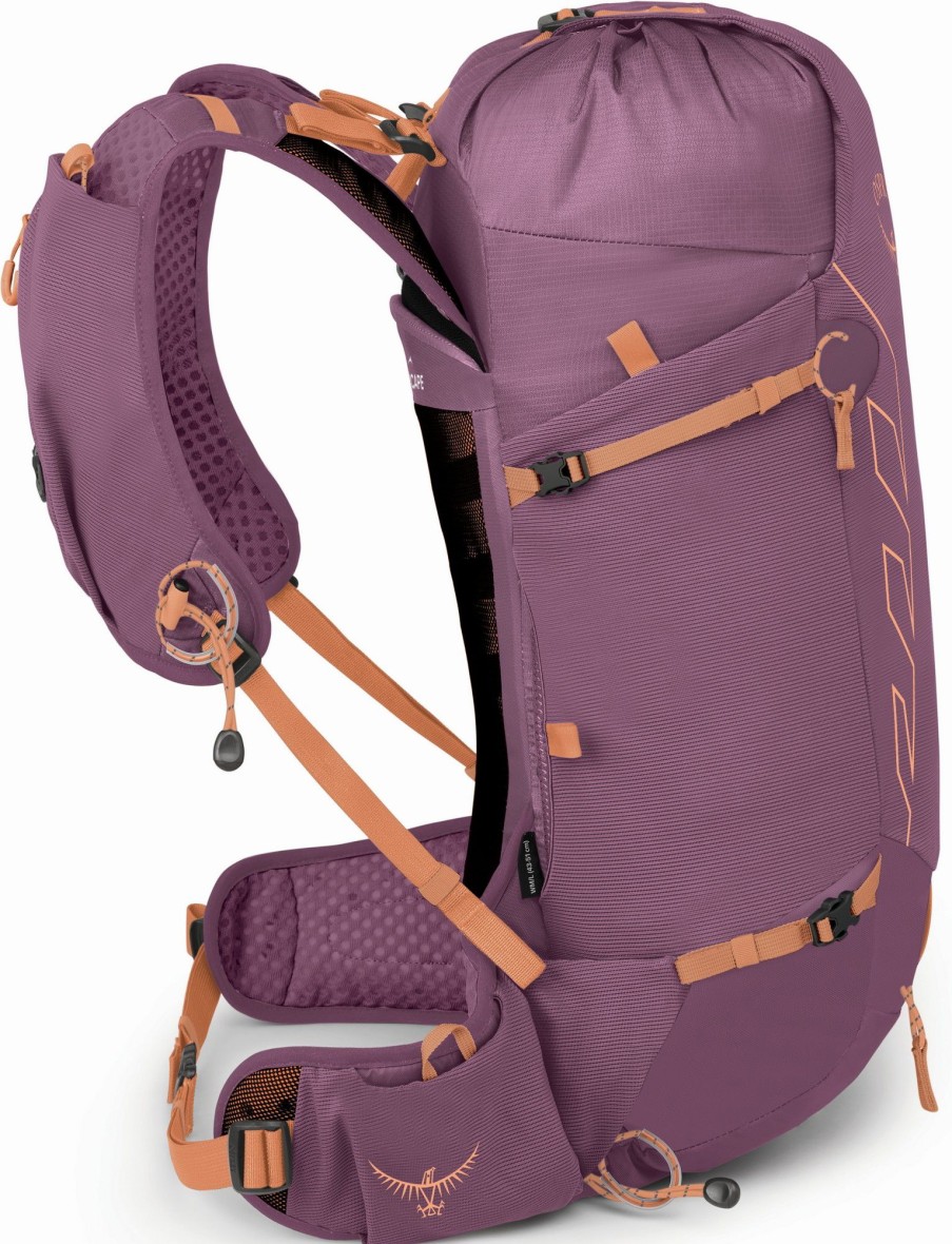 Rucksacks Osprey Fast & Light Rucksacks And Vests | Osprey Womens Tempest Velocity 20 Rucksack - Pashmina-Melon Pink