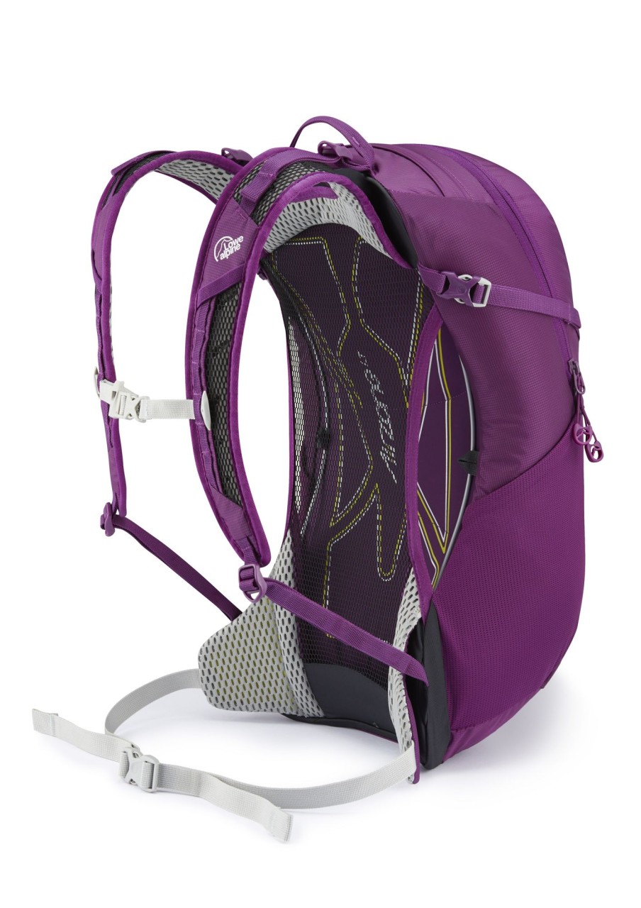 Rucksacks Lowe Alpine Day Packs | Lowe Alpine Airzone Active 18 Rucksack - Grape Purple