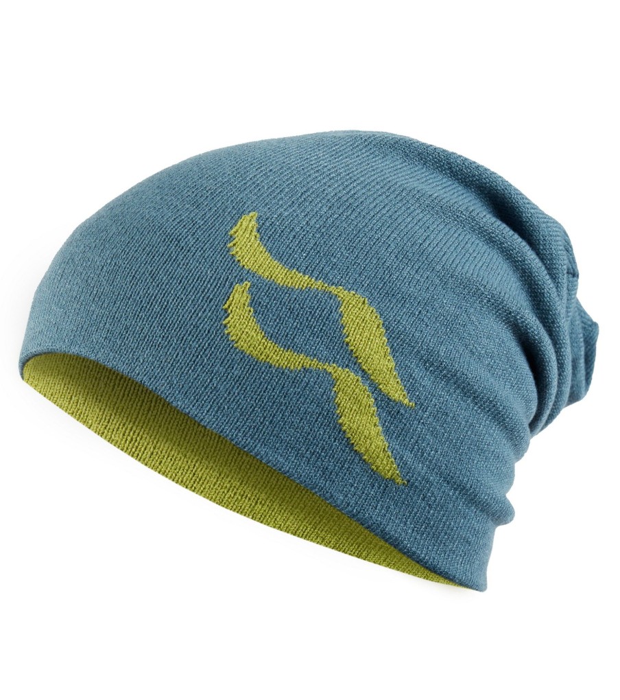 Clothing Rab Hats | Rab Wearya Reversible Beanie - Orion Blue-Aspen Green