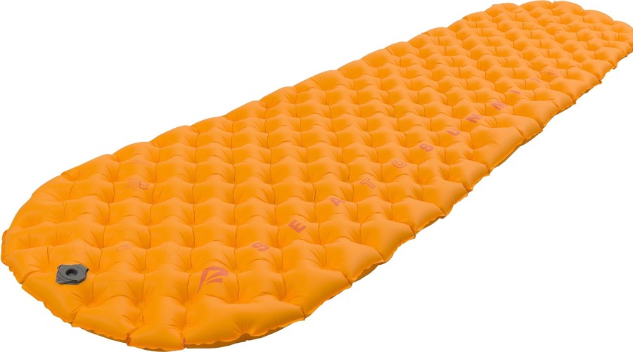 Camping Sea To Summit Backpacking & Lightweight Sleeping Mats | Sea To Summit Ultralight Mat - Regular Orange