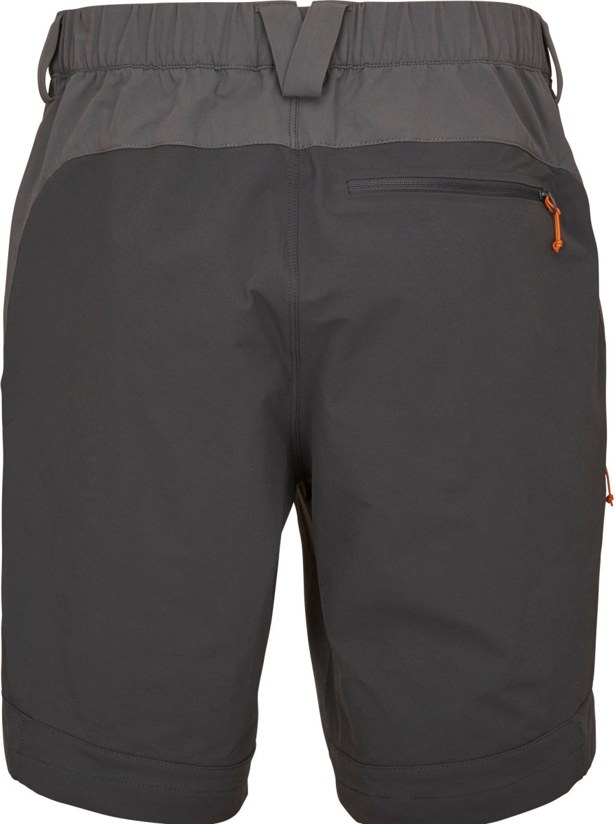 Clothing Rab Shorts | Rab Mens Torque Mountain Shorts - Graphene-Anthracite Grey