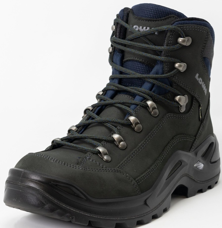 Footwear Lowa Mid Height Boots | Lowa Mens Renegade Gtx Mid Boots - Dark Grey