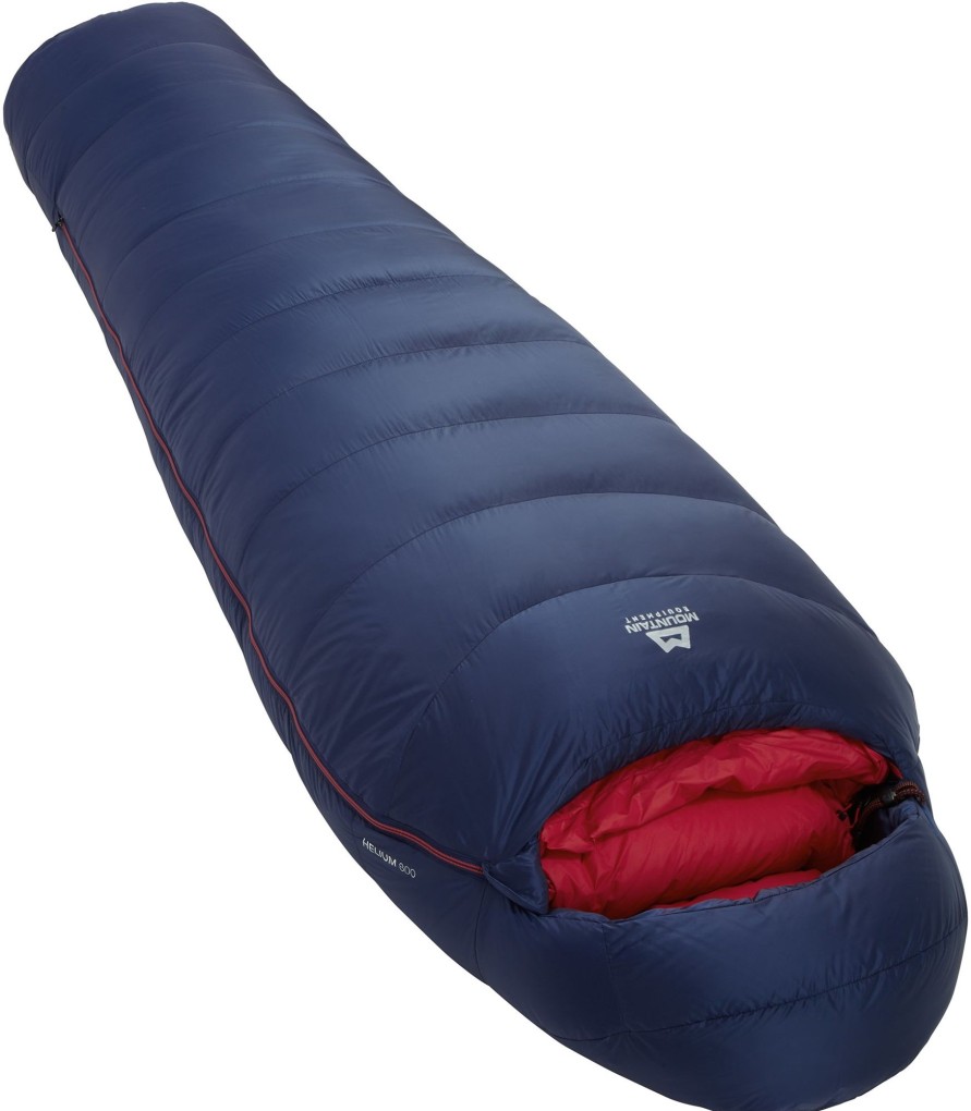 Camping Mountain Equipment Backpacking & Lightweight Sleeping Bags | Mountain Equipment Womens Helium 800 Sleeping Bag - Medieval Blue