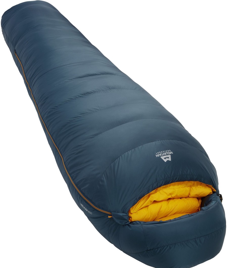 Camping Mountain Equipment Backpacking & Lightweight Sleeping Bags | Mountain Equipment Helium 800 Sleeping Bag - Majolica Blue