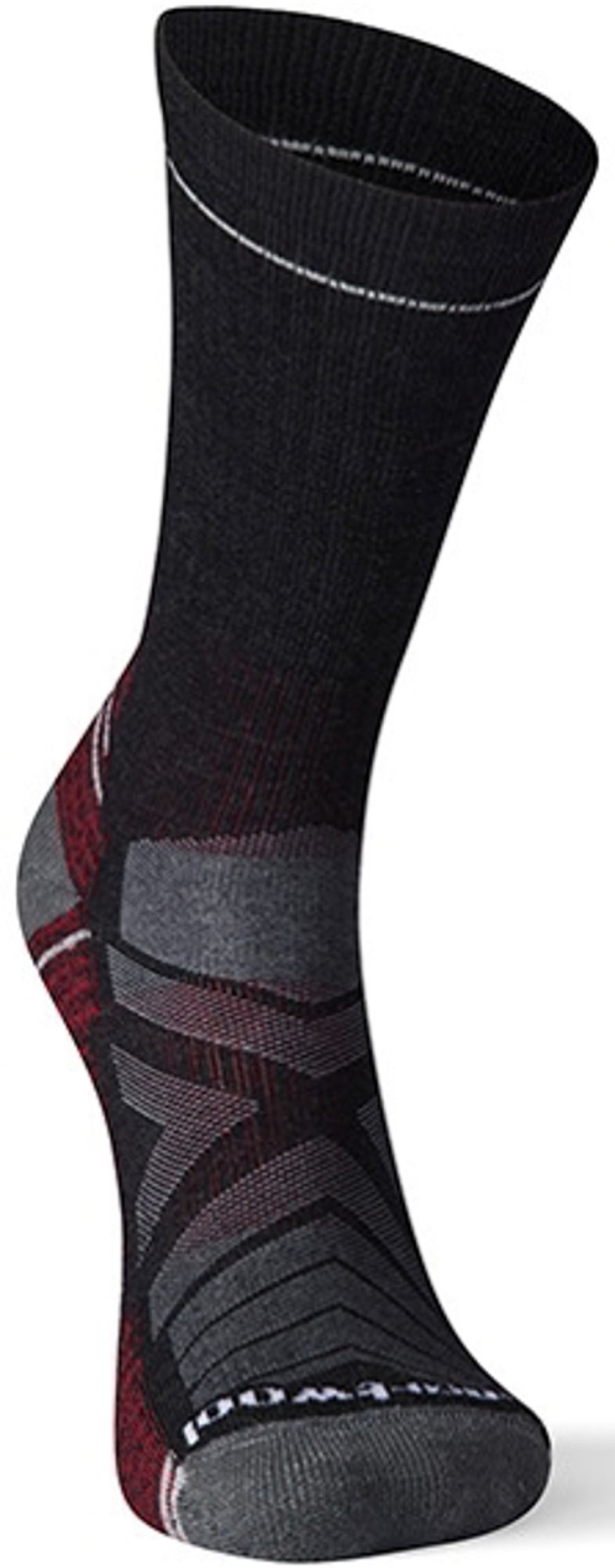 Clothing Smartwool Socks | Smartwool Mens Performance Hike Light Cushion Crew Socks - Charcoal Grey