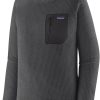 Clothing Patagonia Fleece & Mid Layer | Patagonia Mens R1 Air Crew - Forge Grey