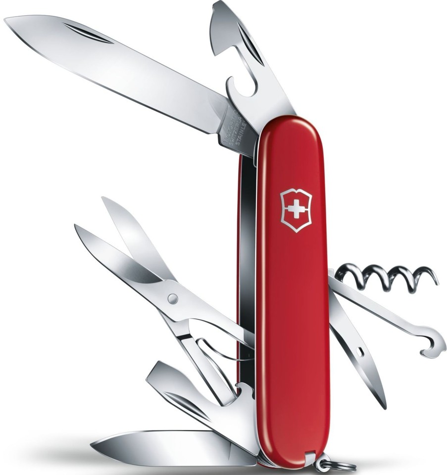 Equipment Victorinox Knives & Multi-Tools | Victorinox Climber Swiss Army Knife Red