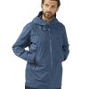 Clothing Rab Waterproof Jackets | Rab Mens Kangri Paclite Plus Jacket - Deep Ink Blue