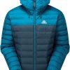 Clothing Mountain Equipment Insulated Jackets | Mountain Equipment Mens Superflux Jacket - Majolica-Mykonos Blue