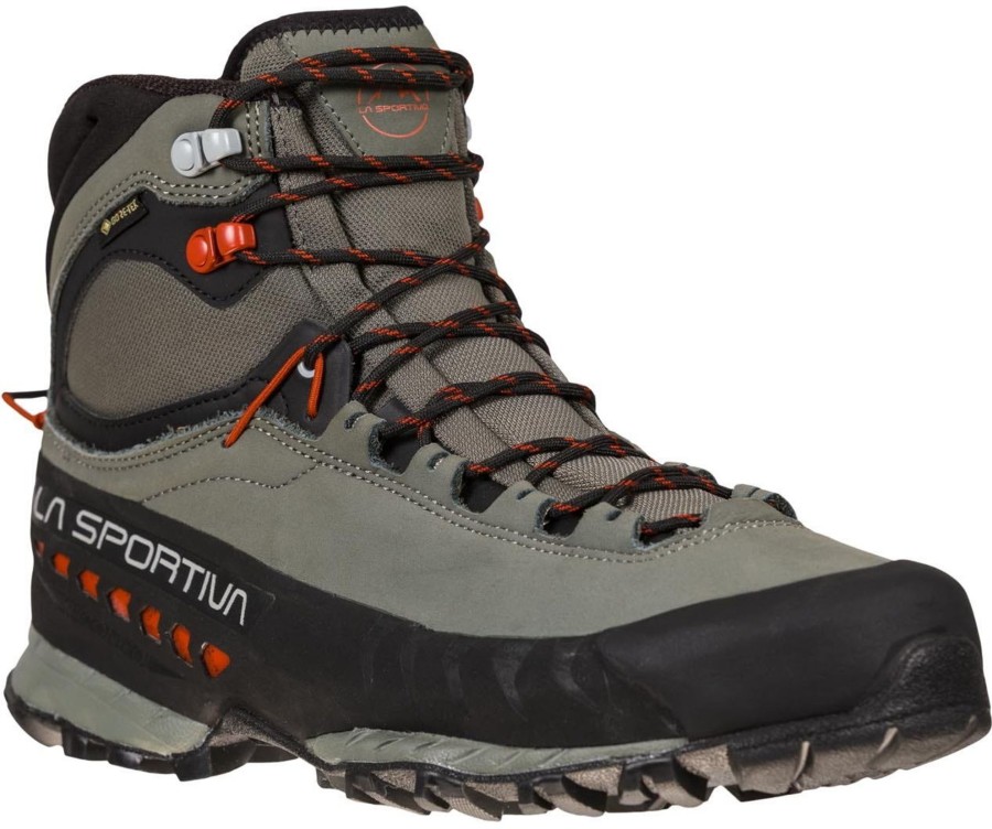 Footwear La Sportiva Walking Boots | La Sportiva Mens Tx5 Gtx Boots - Clay-Saffron Grey