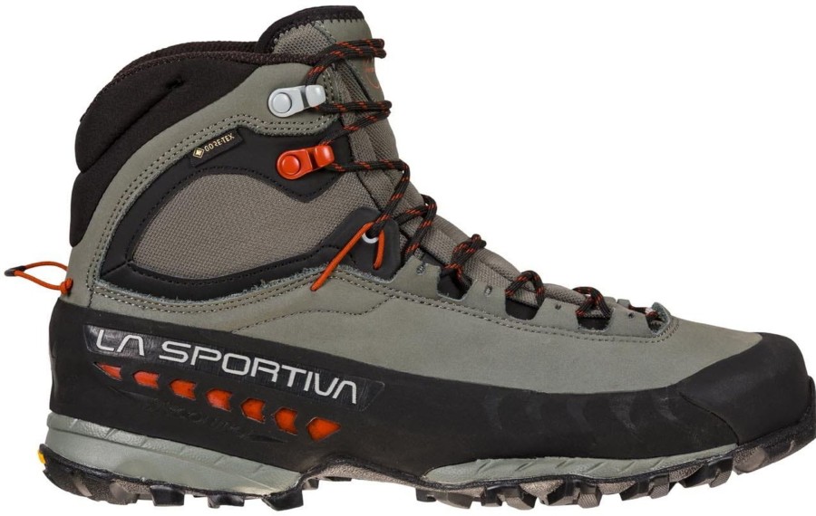 Footwear La Sportiva Walking Boots | La Sportiva Mens Tx5 Gtx Boots - Clay-Saffron Grey