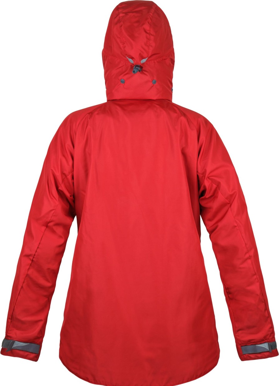 Clothing Paramo Waterproof Jackets | Paramo Womens Velez Adventure Smock - Fire Red