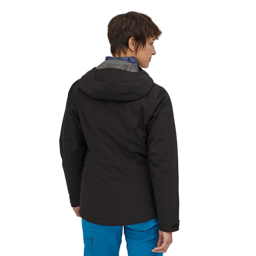 Clothing Patagonia Waterproof Jackets | Patagonia Womens Calcite Jacket Black