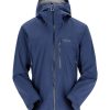 Clothing Rab Waterproof Jackets | Rab Mens Firewall Jacket - Deep Ink Blue