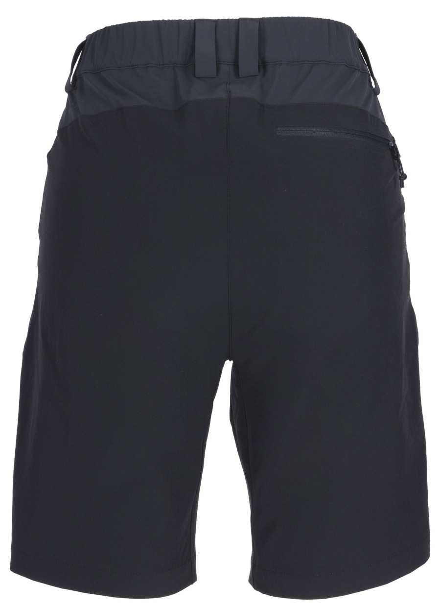 Clothing Rab Shorts | Rab Womens Torque Mountain Shorts - Beluga-Black Grey