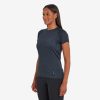 Clothing Montane T Shirts & Base Layers | Montane Womens Dart T-Shirt - Eclipse Blue