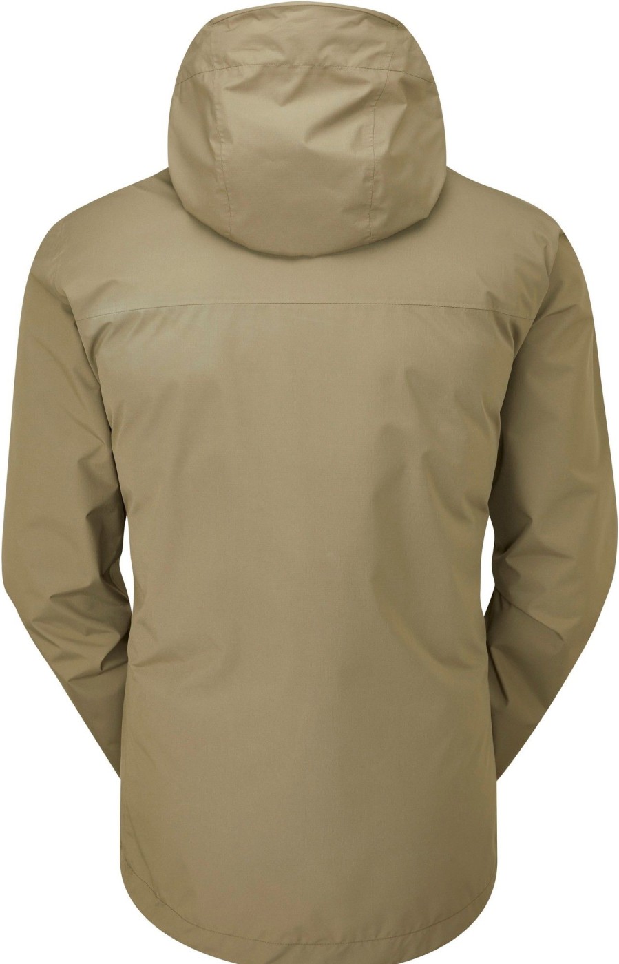 Clothing Rab Waterproof Jackets | Rab Mens Downpour Eco Jacket - Light Khaki Green