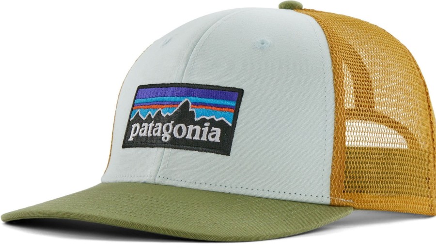 Clothing Patagonia Hats | Patagonia P-6 Logo Trucker Hat - Wispy Green