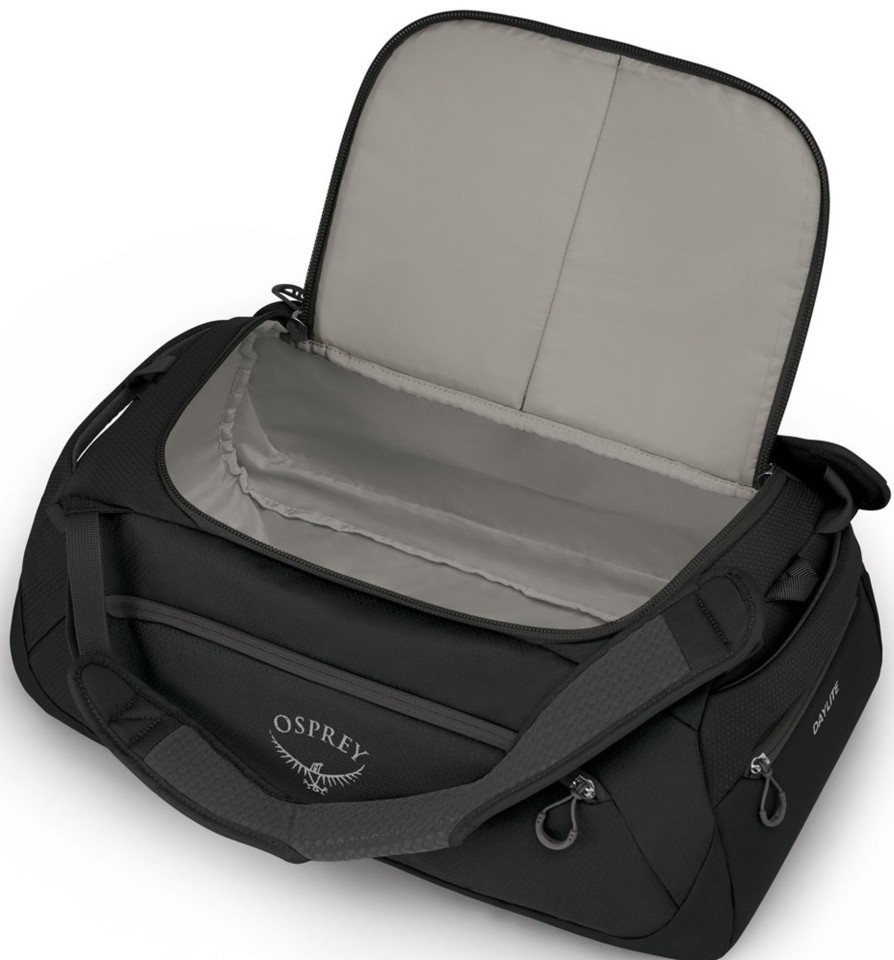 Rucksacks Osprey Duffels & Kitbags | Osprey Daylite Duffel 30 Black