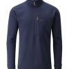 Clothing Rab Fleece & Mid Layer | Rab Mens Power Stretch Pro Pull-On Fleece - Deep Ink Blue