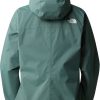 Clothing The North Face Waterproof Jackets | The North Face Womens Antora Jacket - Dark Sage Blue