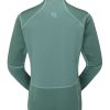 Clothing Rab Fleece & Mid Layer | Rab Womens Ascendor Pull-On - Eucalyptus Green