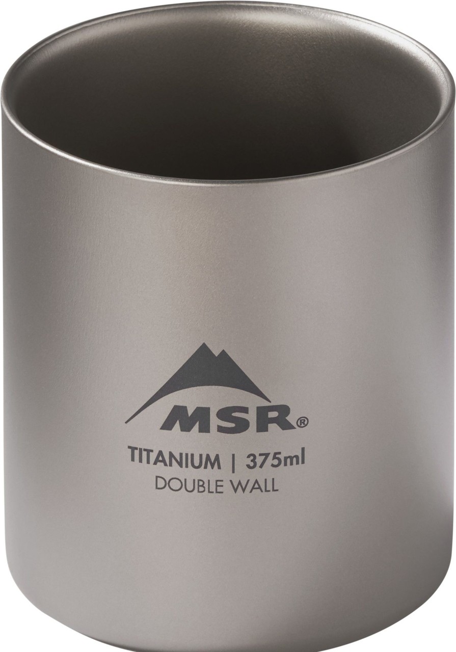 Camping MSR Plates, Bowls, Cups & Utensils | Msr Titan Cup Double Wall Mug - 375Ml Grey