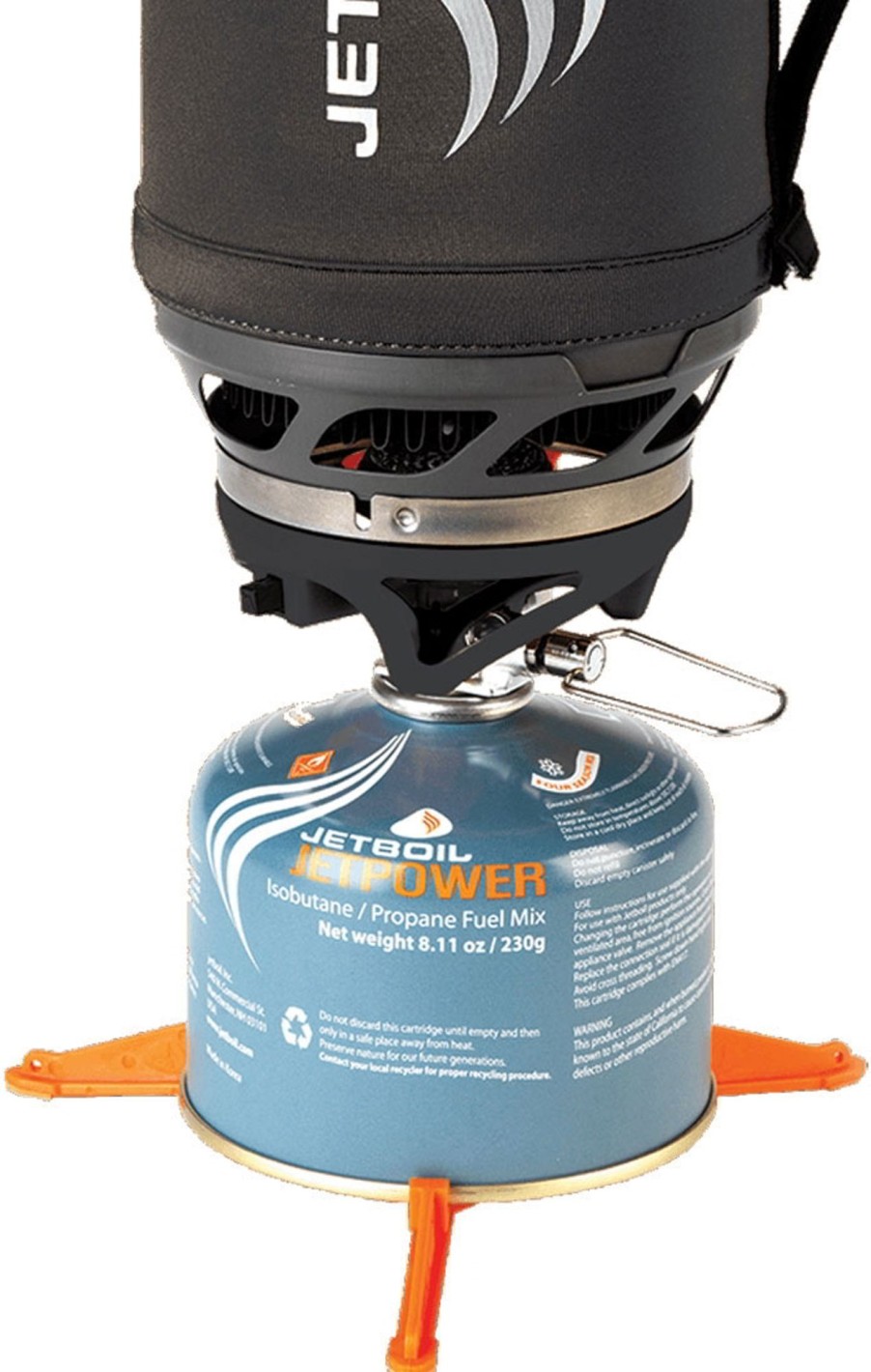 Camping Jetboil Stove Accessories | Jetboil Fuel Can Stabilizer Orange