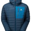 Clothing Mountain Equipment Insulated Jackets | Mountain Equipment Mens Baltoro Jacket - Majolica-Mykonos Blue