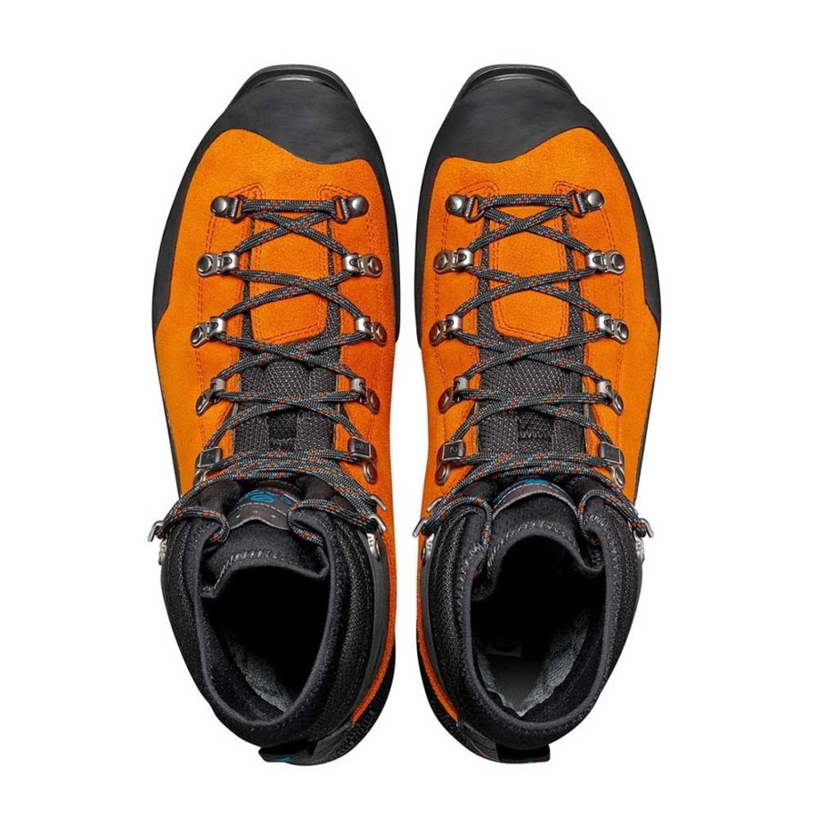 Footwear Scarpa Mountain Boots | Scarpa Mens Mont Blanc Pro Gtx Boots - Tonic-Black Orange