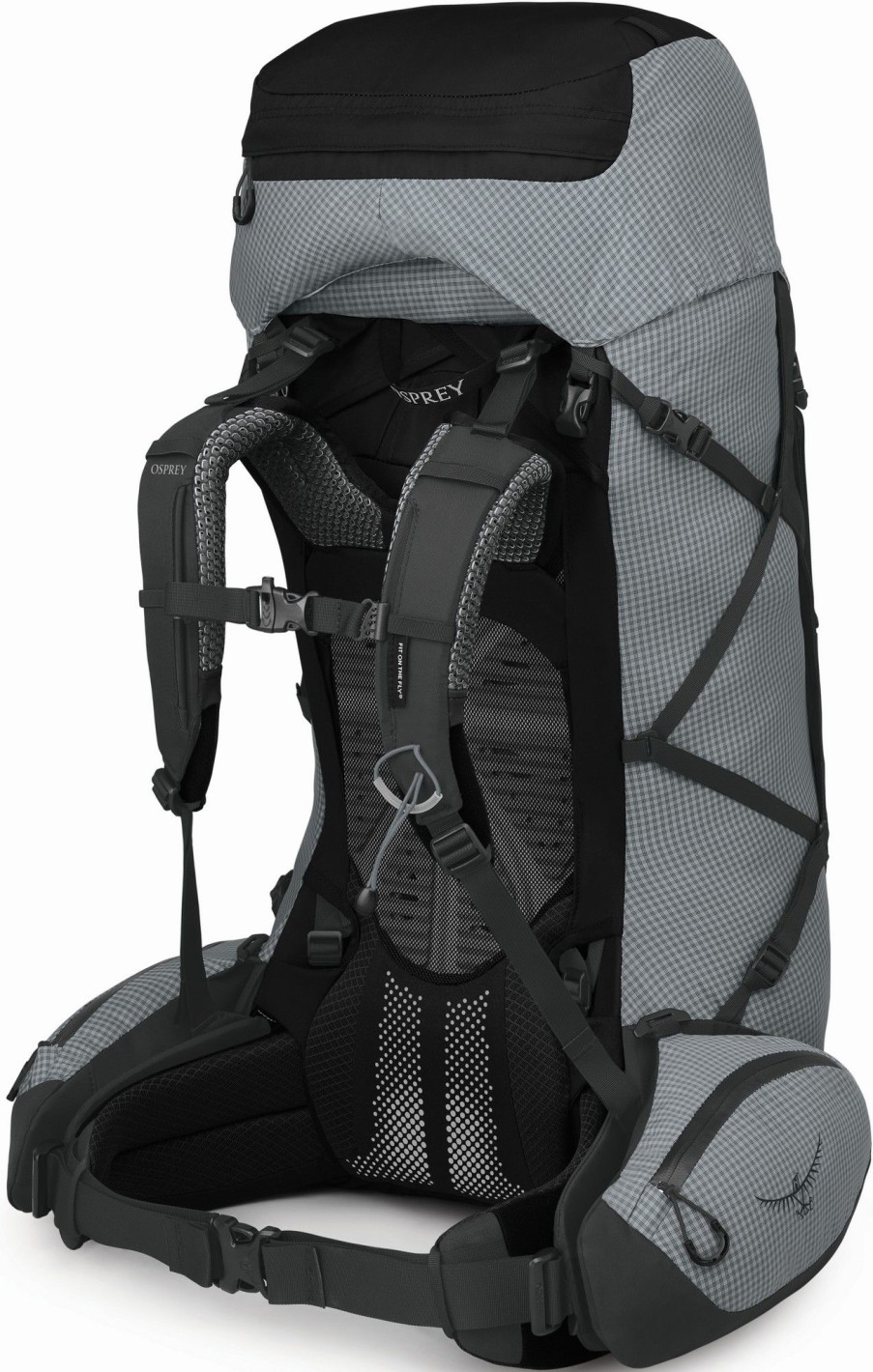 Rucksacks Osprey Backpacking Packs | Osprey Womens Ariel Pro 75 Rucksack - Silver Lining Grey