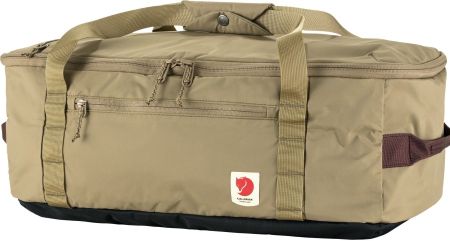 Rucksacks Fjallraven Duffels & Kitbags | Fjallraven High Coast Duffel 36 - Clay Beige