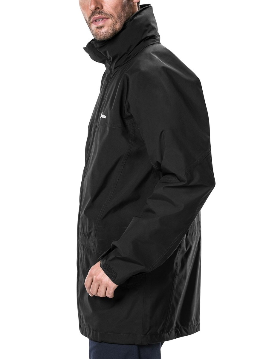 Clothing Berghaus Waterproof Jackets | Berghaus Mens Cornice Jacket Ia - Jet Black