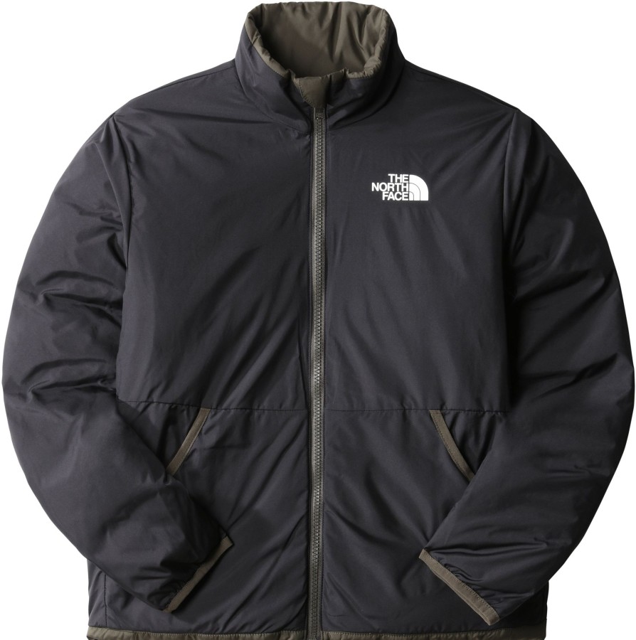 Clothing The North Face Jackets & Vests | The North Face Teen Reversible North Down Jacket - New Taupe Green