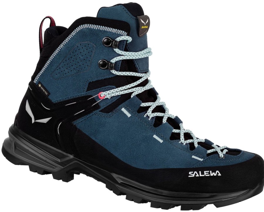 Footwear Salewa Mid Height Boots | Salewa Womens Mtn Trainer 2 Mid Gtx Boots - Dark Denim Blue