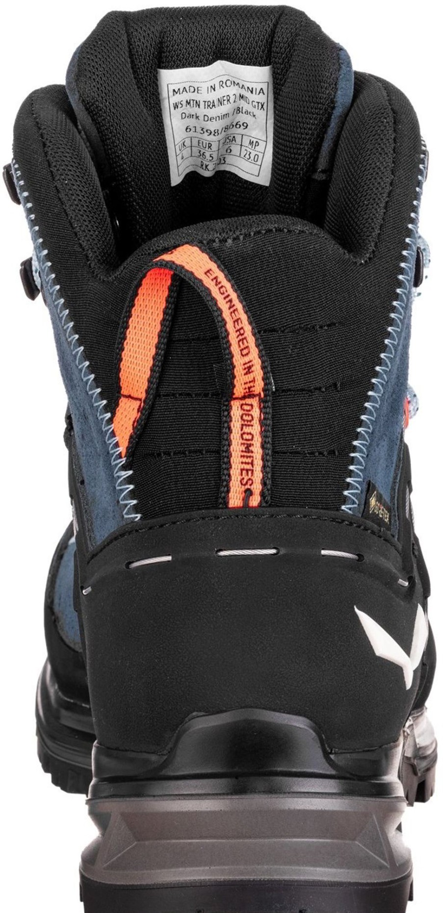 Footwear Salewa Mid Height Boots | Salewa Womens Mtn Trainer 2 Mid Gtx Boots - Dark Denim Blue