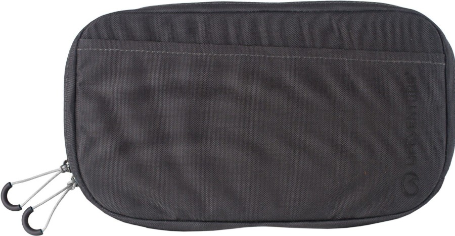 Rucksacks Lifeventure Wallets | Lifeventure Rfid Travel Belt Pouch Grey