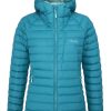 Clothing Rab Insulated Jackets | Rab Womens Infinity Microlight Jacket - Ultramarine Blue