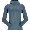 Clothing Rab Fleece & Mid Layer | Rab Womens Graviton Hoody - Orion Blue