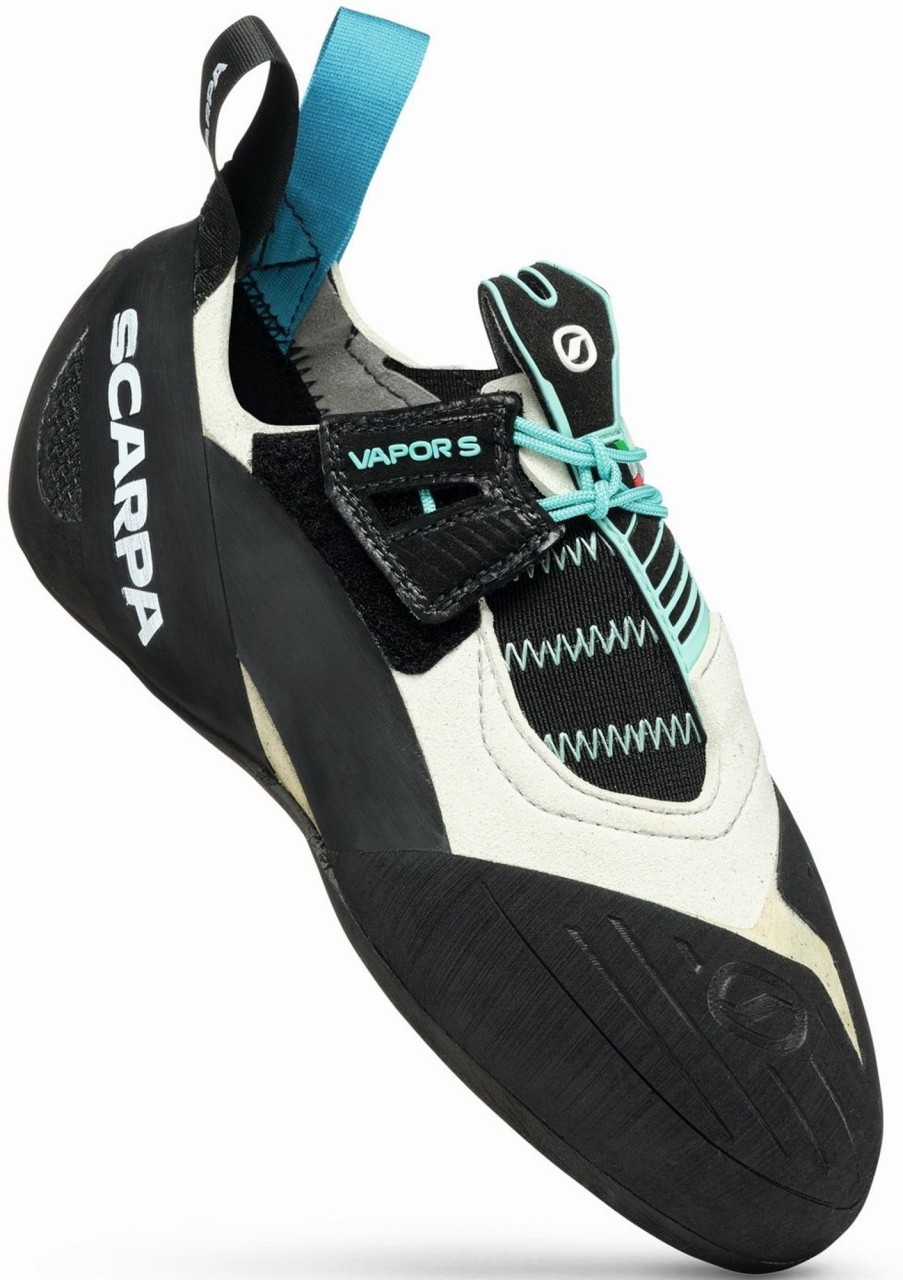 Equipment Scarpa Climbing Shoes | Scarpa Womens Vapour S Climbing Shoes - Dust Aqua Grey