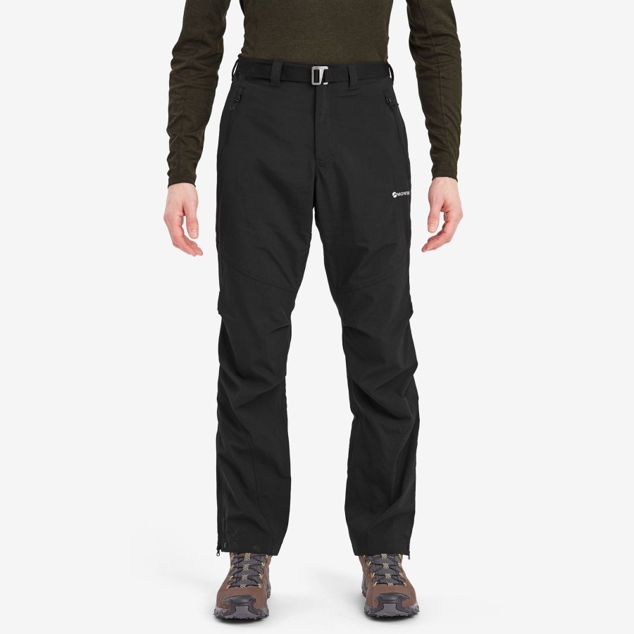 Clothing Montane Trousers & Leg Wear | Montane Mens Terra Pants - Short Leg Black