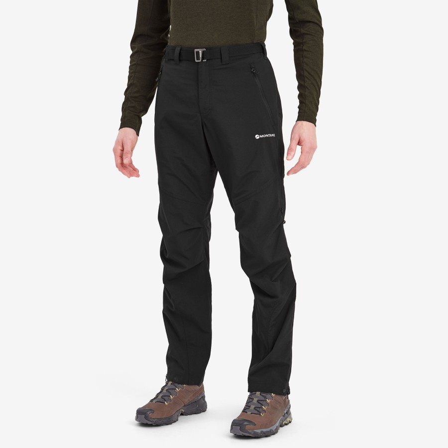 Clothing Montane Trousers & Leg Wear | Montane Mens Terra Pants - Short Leg Black