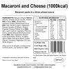 Equipment Expedition Foods Lunch/ Dinner | Expedition Foods Macaroni And Cheese - 1000Kcal Black