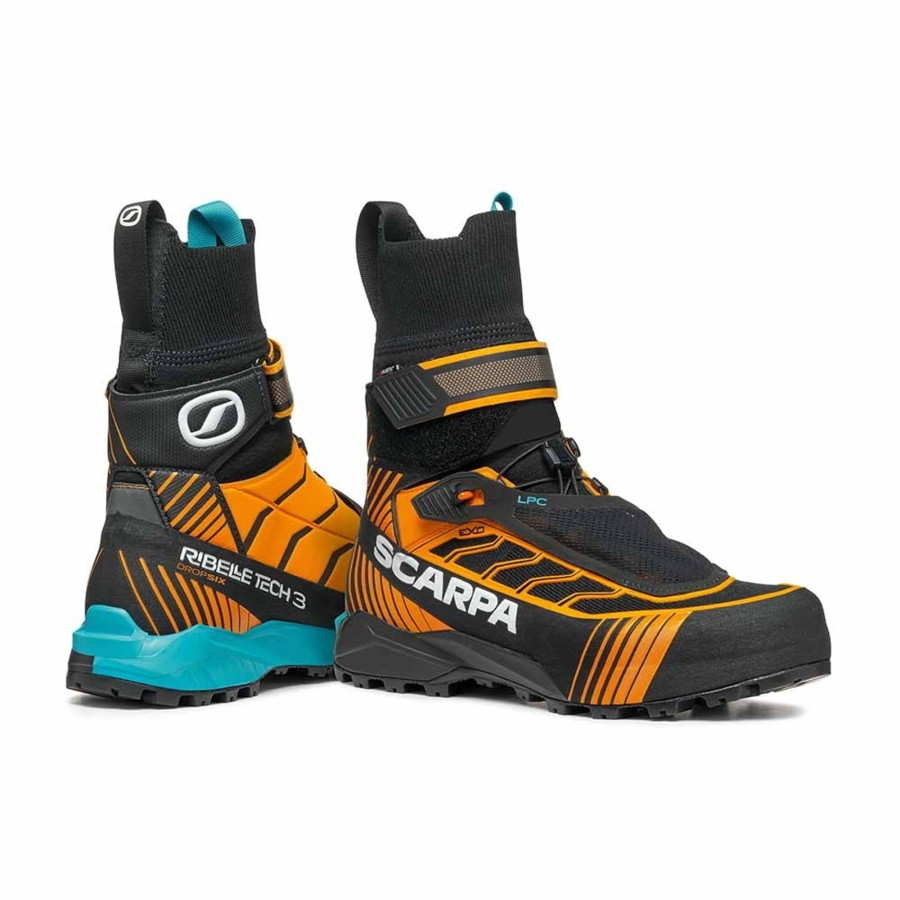 Footwear Scarpa Mountain Boots | Scarpa Mens Ribelle Tech 3 Hd Boots - Black Orange