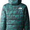 Clothing The North Face Jackets & Vests | The North Face Boys Reversible Perrito Jacket - Dark Sage Rain Camo Print