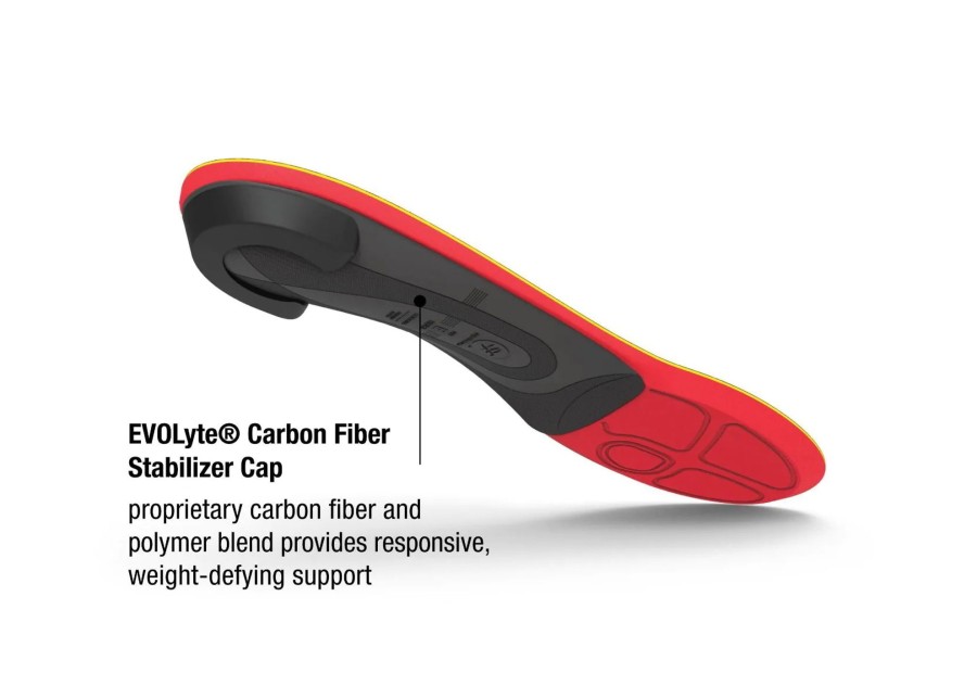 Footwear Superfeet Footbeds & Insoles | Superfeet Run Pain Relief Insoles Orange