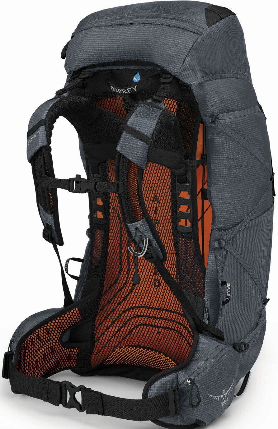 Rucksacks Osprey Fast & Light Rucksacks And Vests | Osprey Exos 58 Rucksack - Tungsten Grey