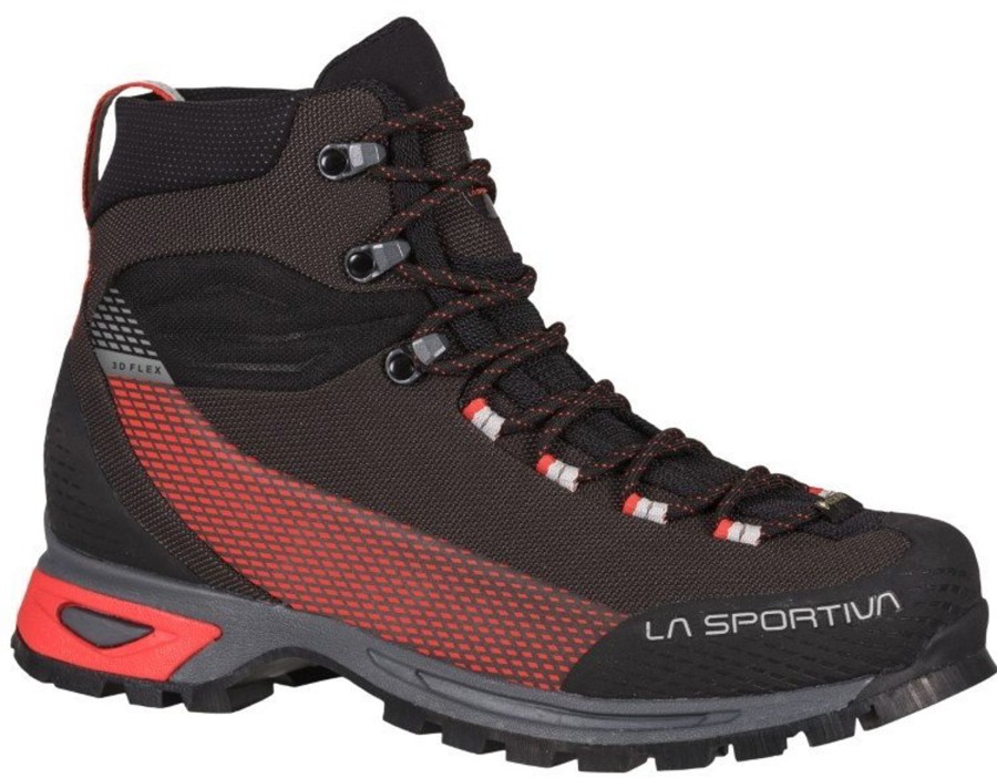 Footwear La Sportiva Walking Boots | La Sportiva Mens Trango Trk Gtx Boots - Carbon-Goji Grey